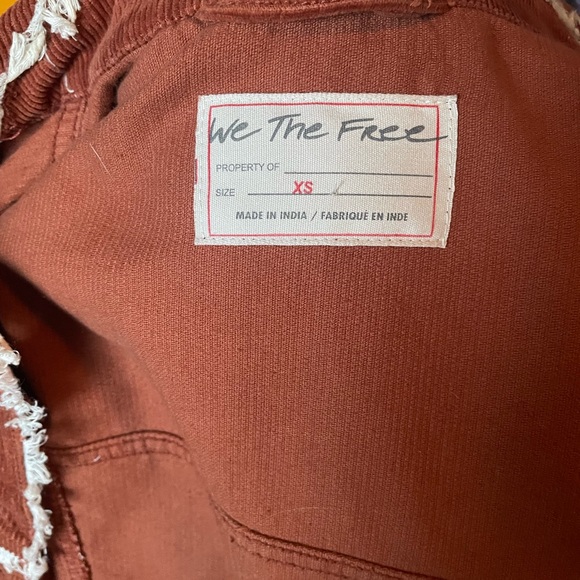 Free People Fringed Corduroy Jacket - Picture 4 of 6